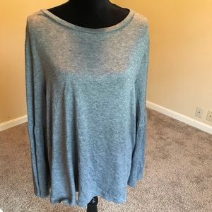 Womens XL LOFT Outlet Lounge Bell Sleeve Top